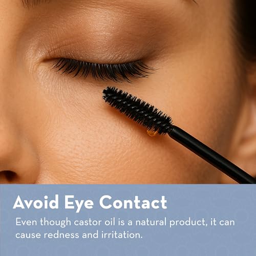 Castor Oil Eyelash & Eyebrow Growth Serum - Organic 20ml
