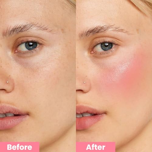 Mekuel Berry Pink Liquid Blush for Cheeks, Lips & Eyes - Long-lasting Makeup