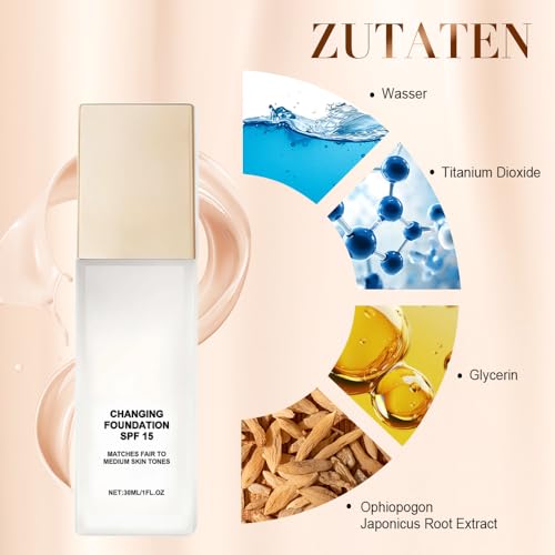 Color Changing Foundation for All Skin Tones