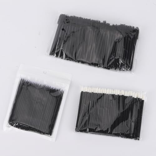Spoolie Mascara Wands Lip Applicators Micro Brush Set 300Pcs – Disposable Makeup Tools