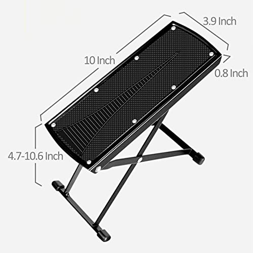 Foldable Adjustable Pedicure Foot Rest - 6 Height Positions