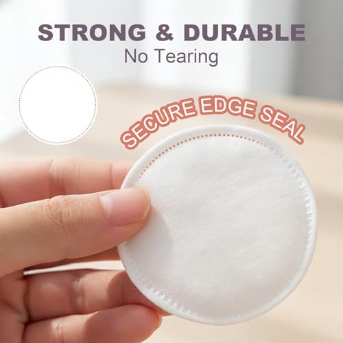Cotton Round Holder and Dispenser, Acrylic Container
