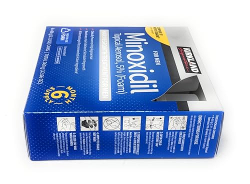 Kirkland Signature 5% Minoxidil Foam for Men - 6 Month Supply