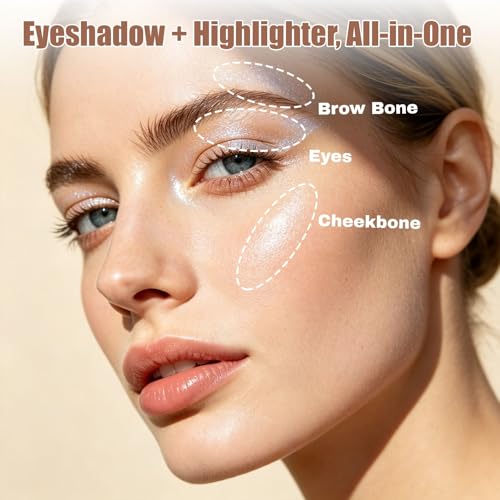 Shimmer Eyeshadow Palette – Chrome Diamond Sparkle, Long-Lasting