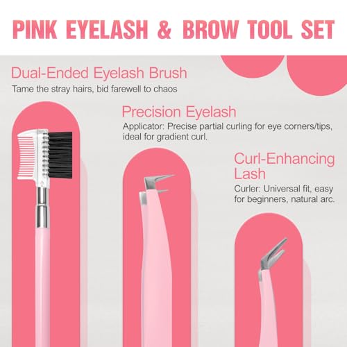 17-Piece Eyebrow Kit with Tweezers, Scissors & Grooming Tools