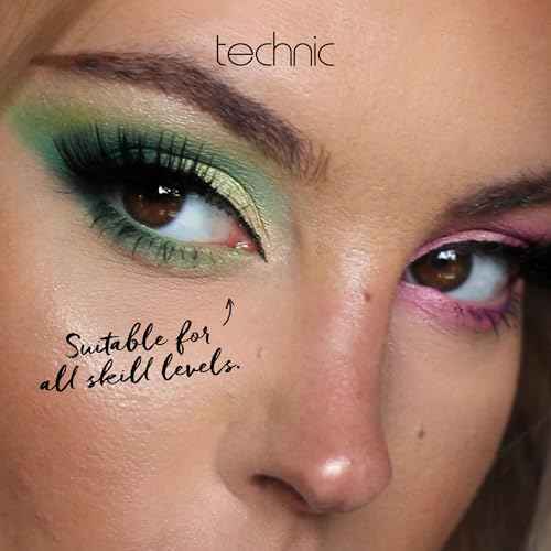 Technic 48 Eyes Eyeshadow Palette ? Highly Pigmented Matte & Shimmer Shades with Mirror - Makeup Gift