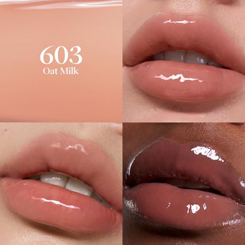 Joocyee Glazed Gloss Mirror Shine Lip Gloss - Sheer Nude