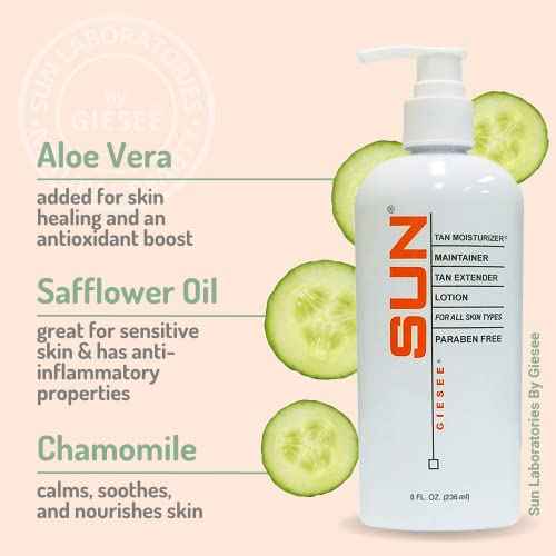 Self-Tanning Lotion (Dark), Tan Maintainer, and Exfoliant for Golden Soft Skin - 3 8 oz. Bottles