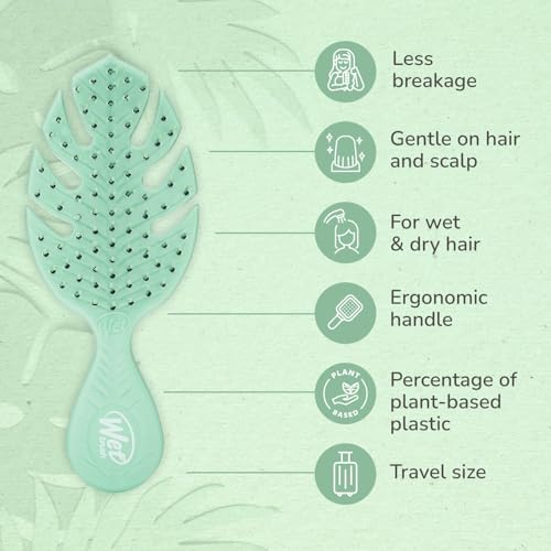 Wet Brush Go Green Mini Detangler - Travel Hair Brush