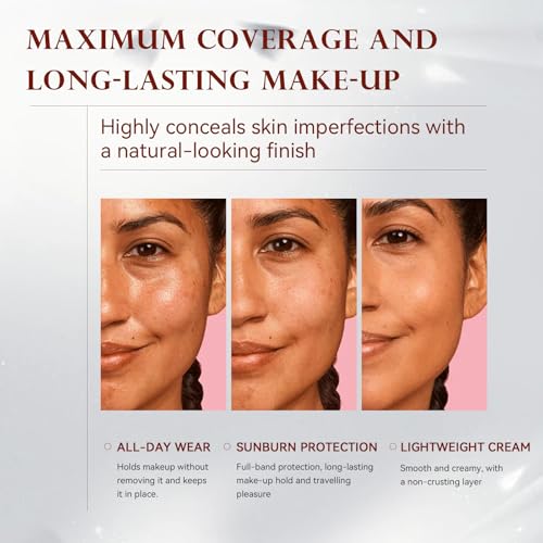 Soelegant SPF 50+ Mineral Foundation Stick for Face & Body, Hydrating Waterproof Makeup