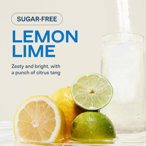 Liquid I.V. Sugar Free Lemon Lime Hydration Electrolytes 14 Count - Electrolyte Drink Mix for Rehydration