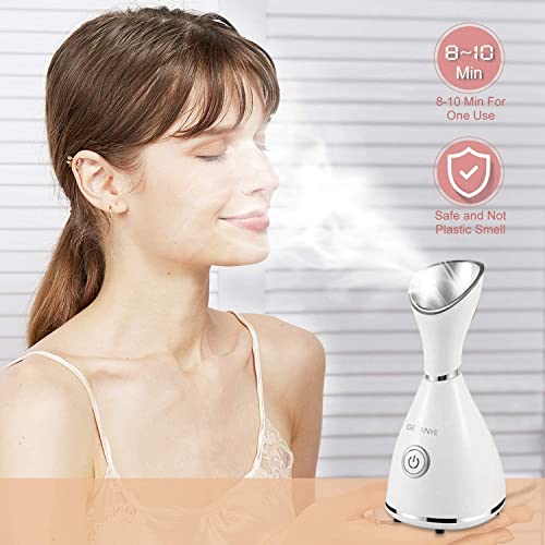 Nano Ionic Face Steamer with Blackhead Remover Kit