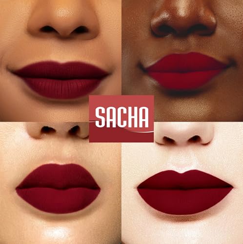 Sacha Intense Matte Lip Velvet Liquid Lipstick