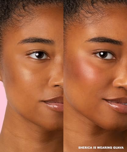 GOOD WEIRD Guava Moisture Stick - Vegan Highlighter & Lip Balm, Dewy Glow