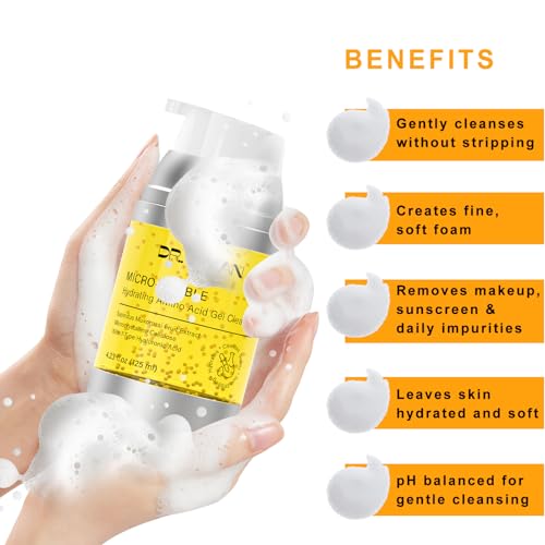 Amino Acid Micro-Bubble Gel Cleanser & Makeup Remover