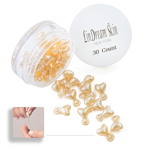 Serum Capsules for Face Skin Care - Boost Elasticity and Revive Collagen - Correction of Wrinkles and Tone Repair - Anti Aging, Hydrating, Lifting - 30 Capsules