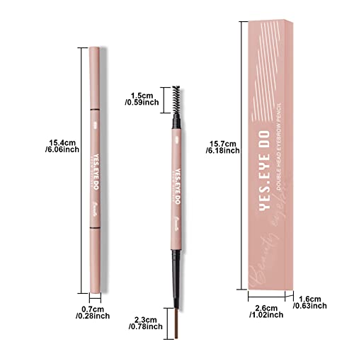 Light Grey Eyebrow Pencil for Grey Hair – Hair-Like Strokes