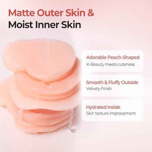 SKINFOOD Peach Cotton Zinc PCA Toner Pads, Korean Skincare for Dual Functional Hydrating,Soothing & Matte, Velvety Finish, Stocking Stuffers, Sebum Control for Sensitive, Oily, 5.64 oz (70 Pads)