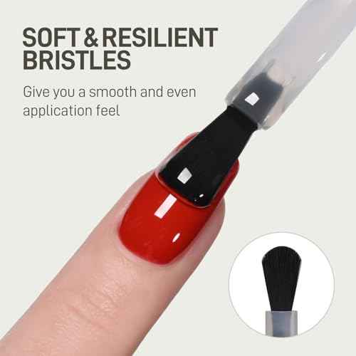 GAOY Crystal Gel Top Coat for Gel Nail Polish, 16ml No Wipe Clear Finish, High Shine for Long Lasting UV Light Cure Nail Art at Home