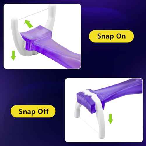 Bopika Dental Floss, Extra Strength Floss with 2 Dental Floss Handles and 240 flosser Refill Heads