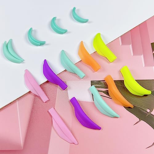 Lash Perm Rods Silicone Lash Lift Pads, Eyelash Lift Ribbon Eyelash Perm Curler Makeup Tools For Eyelash Lifting, Reusable Eye Patch & Lash Ribbon Salon Grade (colorful lift rods)