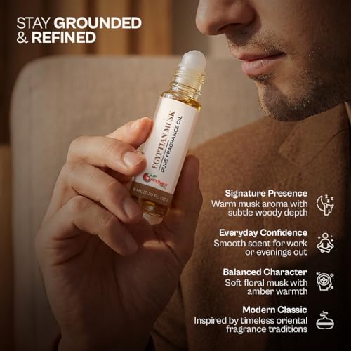 Egyptian Musk Fragrance Oil – Unisex Roll-On Perfume