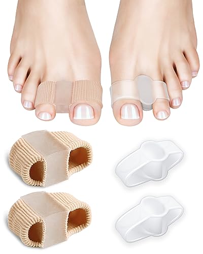 Bunion Corrector Toe Separators 4-Pack for Pain Relief