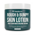 TreeActiv Rough and Bumpy Skin Lotion, 8 fl oz, With Hyaluronic Acid, Shea Butter and Vitamin E, Nourishing Lotion for Rough and Bumpy Skin, Moisturizing Strawberry Legs, For All Skin Types