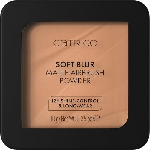 Catrice Soft Blur Matte Airbrush Powder - Lightweight, Vegan Setting Powder