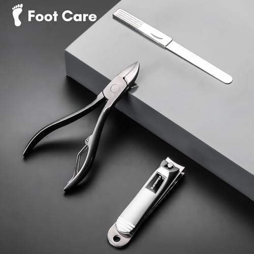 11-Piece Stainless Steel Manicure Set with Travel Case