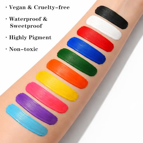 White Face Paint Stick Oil-Based Waterproof Makeup