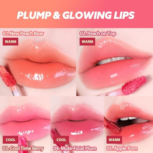MILKTOUCH Jelly Fit Lip Tint - Long Lasting Stain 09 Pine Mauve