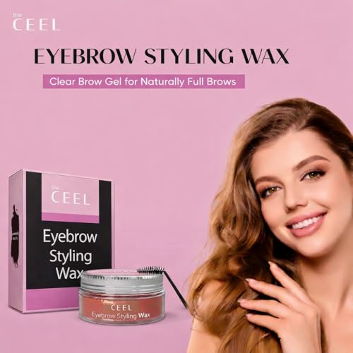 The Ceel Eyebrow Styling Wax – Clear Brow Gel, 50ml