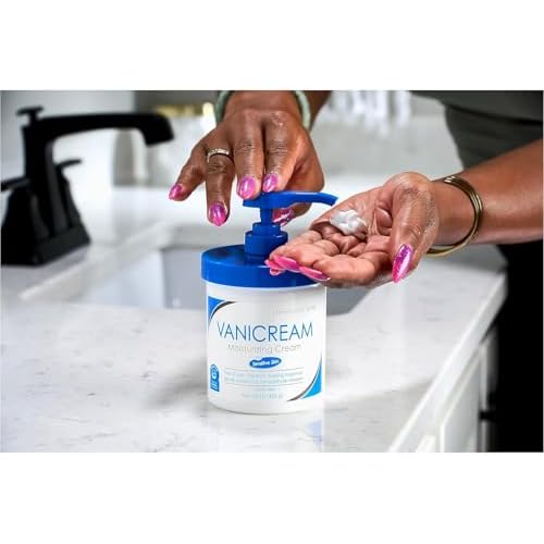 Vanicream Moisturizing Skin Cream with Pump Dispenser, 1 Pound