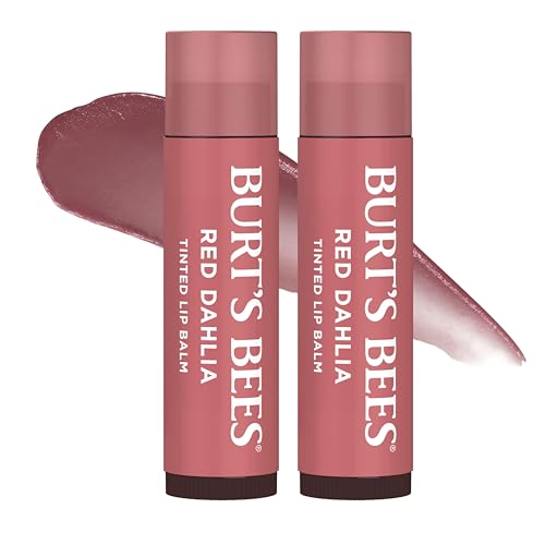 Burt's Bees Tinted Lip Balm Red Dahlia 2-Pack