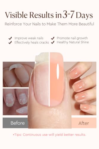 Nail Strengthener for Weak & Damaged Nails - 18ml Jelly Polish