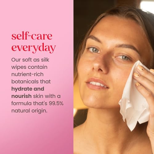 Burt's Bees Micellar Rose Water Facial Wipes, 30 Count (3-Pack)