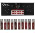 O'CHEAL 10Pc Matte Liquid Lipstick Set - Waterproof