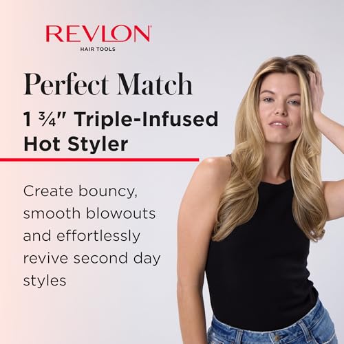 REVLON Perfect Match Hot Styler - 1¾" Round Heated Brush