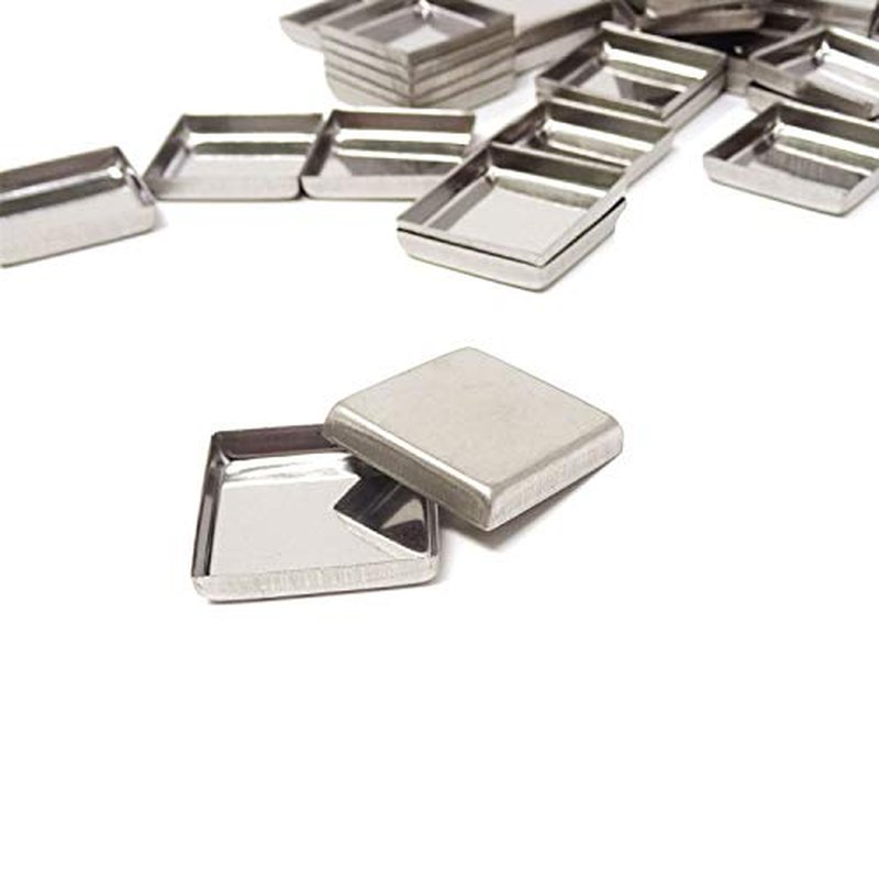56PCS Metal Square Empty Makeup Pans for Eyeshadow & Lipstick