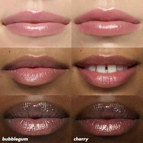 e.l.f. Squeeze Me More Lip Balm Duo, Moisturizing Balm For A Sheer Tint Of Color, Made With Hyaluronic Acid, Vegan & Cruelty-Free, Cherry & Bubblegum