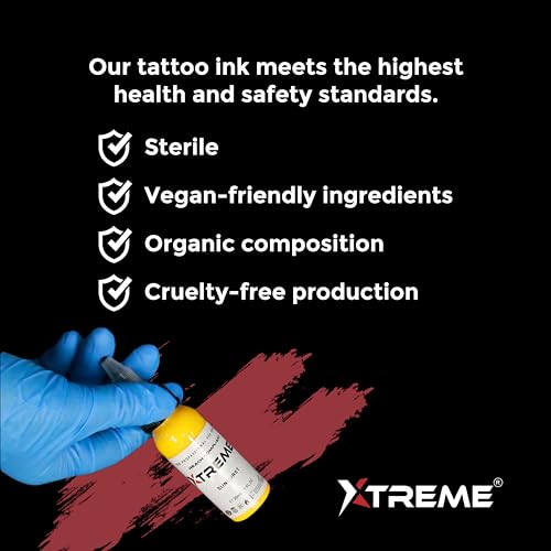 Xtreme Shading Solution, Achieve Seamless Transitions and Stunning Shading Effects with Our Versatile Tattoo Ink Enhancer, Elevate Tattoo Artistry (4 oz)