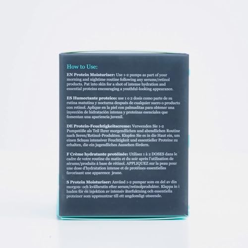 BioMiracle Sienna Rose Polypeptide Moisturizing Cream, Glow & Revive, 10 Peptides and Pygmy Waterlily, 50 ml / 1.69 fl oz