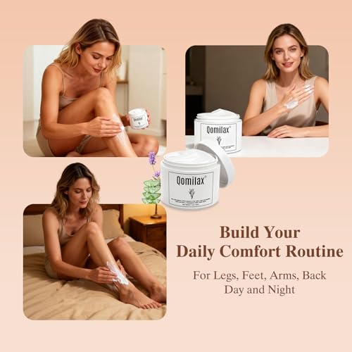 Neuropathy Cream - Magnesium Nerve Relief Lotion - Mama Oasis Lotion for Neuropathy Feet, Hands, Legs Comfort, Includes Magnesium, Aloe Vera, MSM, Soothing Relief, Suitable for All Skin, 4 FL.OZ.