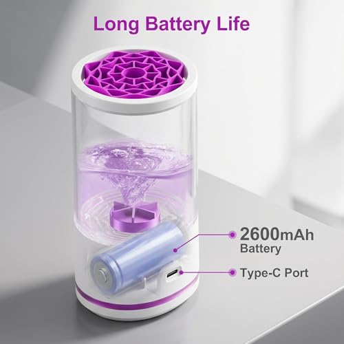Electric Makeup Brush Cleaner Machine 7000 RPM
