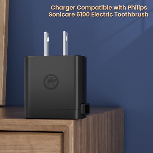 BENSN USB Charger Compatible with Phillips Sonicare 4100 5300 1100 6100 7500 2100 6500 Series, Fit for Phillips Sonicare Electric Toothbrush Charger Adapter for HX6100