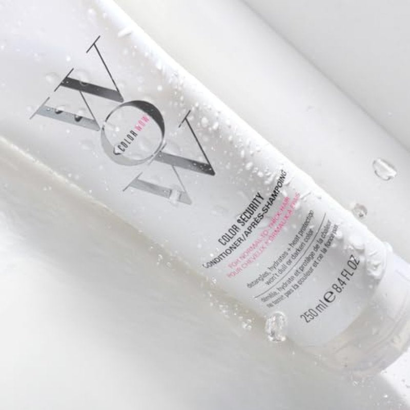 COLOR WOW Color Security Conditioner Normal to Thick ? Rich hydration for thick, coarse, curly hair; detangles, nourishes + adds shine with Avocado Oil; color safe; heat protection