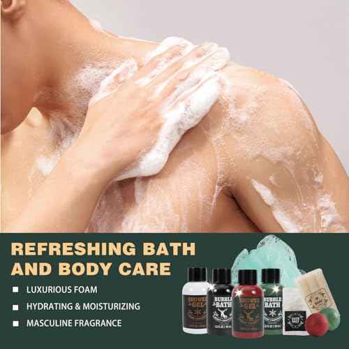 Advent Calendar for Adults Rinse & Robust Christmas Gifts for Men Advent Skincare Calendar Countdown Calendar 24PCS 2025 Beauty Advent Calendar Beard Care Set for Men