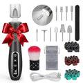 Cordless Electric Nail Drill Kit with 10 Speeds & LED Light