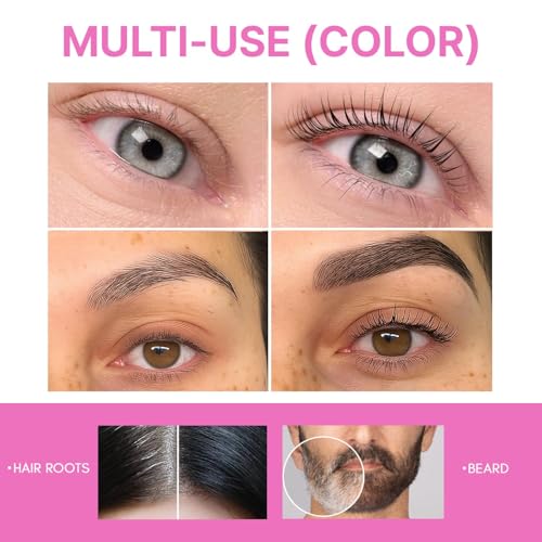 Korean Lash & Brow Color Kit – Dark Brown, Gentle